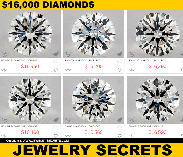250 Carat Diamonds SI2 J