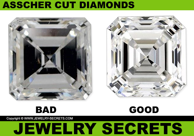 Asscher Cut Diamonds Shadows and Darkness