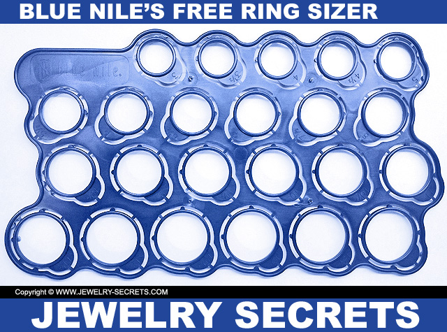 Blue Nile Free Plastic Ring Sizer