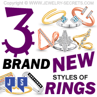 3 Brand New Styles Of Fashion Rings