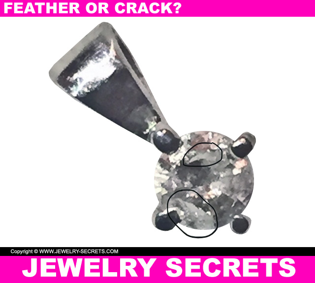 Diamond Feather or Diamond Crack Diamond Feather or Diamond Crack