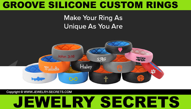 Groove Silicone Custom Rings