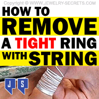 Learn How To Remove A Tight Ring With String