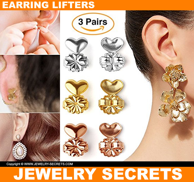 Lift Those Drooping Earrings Up With Ear Lifters