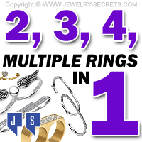 Multiple Finger Rings Multi Ring for Many Fingers
