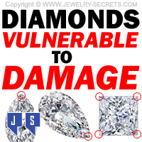 Diamonds Vulnerable To Damage Chips Cracks Breaks
