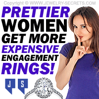 Prettier Women Get More Expensive Engagement Rings