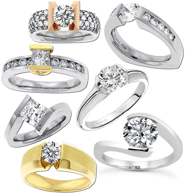 Tension Set Diamonds Chip Easily