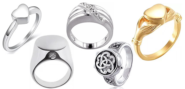 Cremation Urn Rings