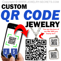 Custom QR Code Jewelry Custom QR Code Jewelry