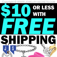 Jewelry Ten Dollars Or Less With Free Shipping