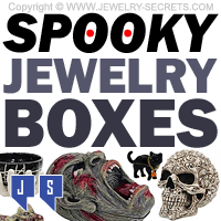 Spooky Jewelry Trinket Boxes