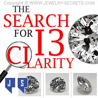 The Search For I3 Clarity Diamonds