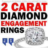 2 Carat Diamond Engagement Rings