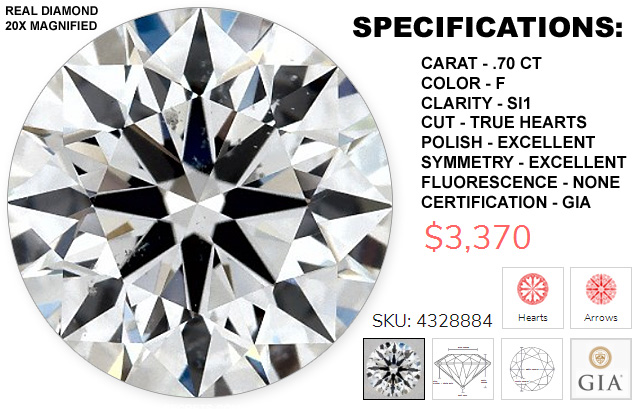 Excellent Cut Diamonds Dont Leak Light