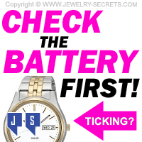 Check The Watch Battery Before You Buy It