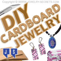 DIY Cardboard Jewelry