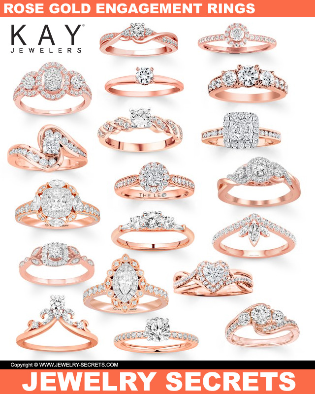 Kay Jewelers Rose Gold Engagement Rings