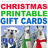 Christmas 2020 Printable Gift Cards