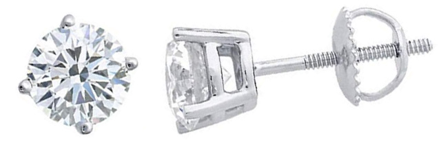 Classic Diamond Stud Earrings Classic Diamond Stud Earrings