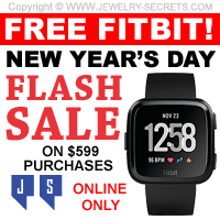 Free Fitbit New Years Day Flash Sale