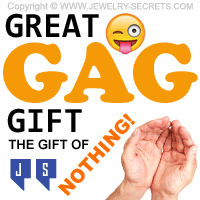 Great Gag Gift The Gift Of Nothing