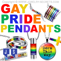 Gay Pride Pendants