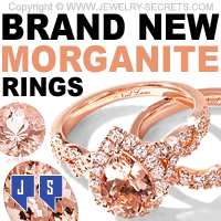 Brand New Morganite Rose Gold Rings Brand New Morganite Rose Gold Rings