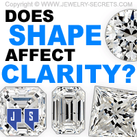 Does The Diamond Shape Affect Clarity