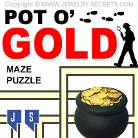 Pot O Gold Free Maze Puzzle