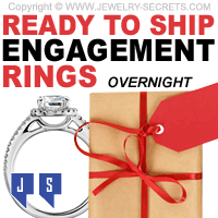 Ready To Ship Diamond Engagement Rings Overnight