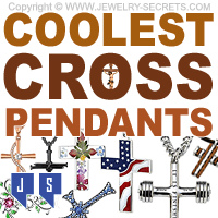 Very Cool Unique Cross Pendant Necklaces