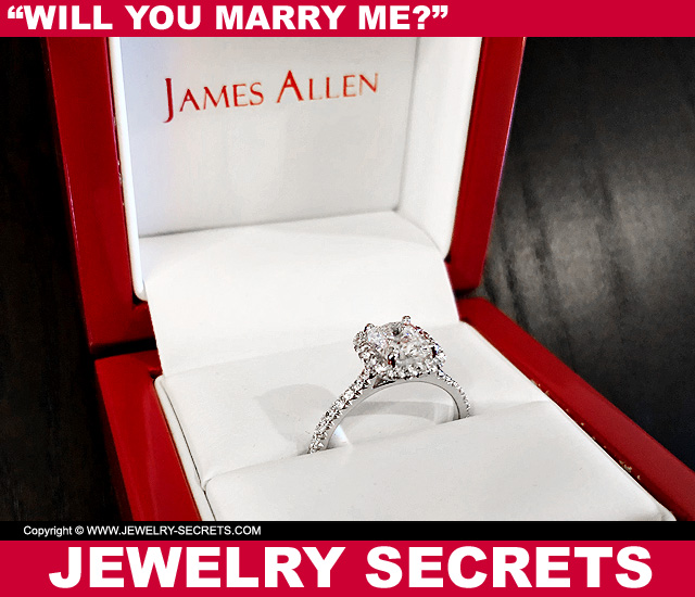 Diamond Engagement Ring Proposal