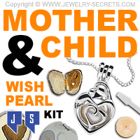 Mother And Child Mothers Day Wish Pearl Necklace Kit Mother And Child Mothers Day Wish Pearl Necklace Kit