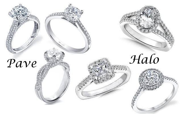 Popular Engagement Ring Settings
