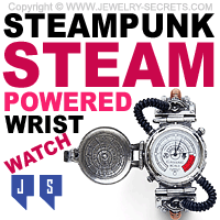 Steampunk Steam Powered Entropy Wrist Watch