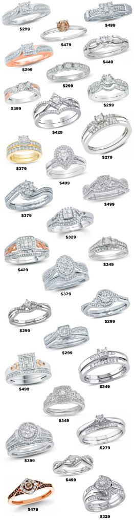 $500 DIAMOND ENGAGEMENT RINGS – Jewelry Secrets
