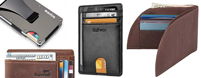 Mens Front Pocket Slim Wallets