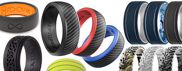 Mens Silicone Rings Mens Silicone Rings