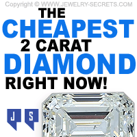 The Cheapest 2 Carat Diamond Right Now