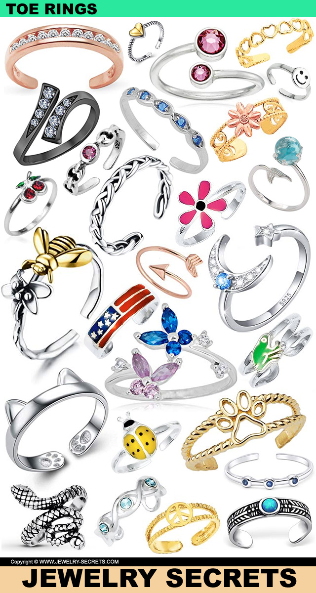 Beautiful Toe Rings Beautiful Toe Rings