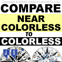 Compare Near Colorless Diamonds To Colorless Diamonds