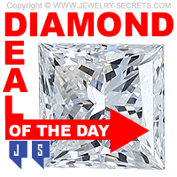 Diamond Deal Of The Day Princess Cut Diamond