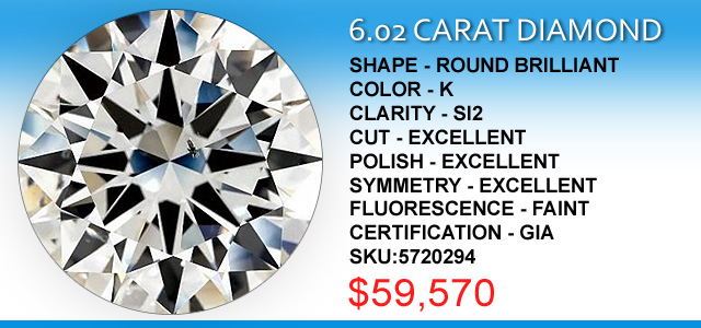 6 Carat Diamond Deals