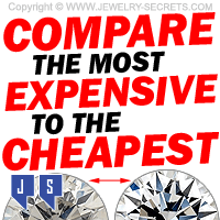 Compare Prices Of The Most Expensive 1 Carat Round Diamond To The Cheapest Round Diamond