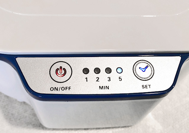 Set Ultrasonic Cleaner To 5 Minutes