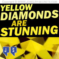 Enhanced Fancy Yellow Diamonds Are Stunning