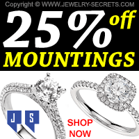 Engagement Ring Black Friday Mounting Sale 2019