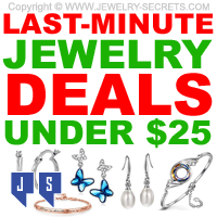 Last Minute Jewelry Christmas 2020 Deals Under 25 Dollars