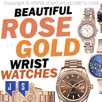 Beautiful Rose Gold Wrist Watches For Him And Her